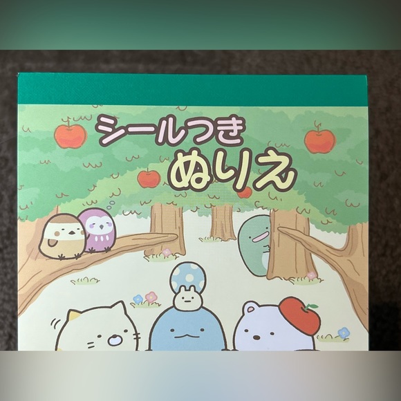 Sumikkogurashi Mini Coloring Book Officially Licensed San-X Japan Exclusive Cute - Picture 3 of 12